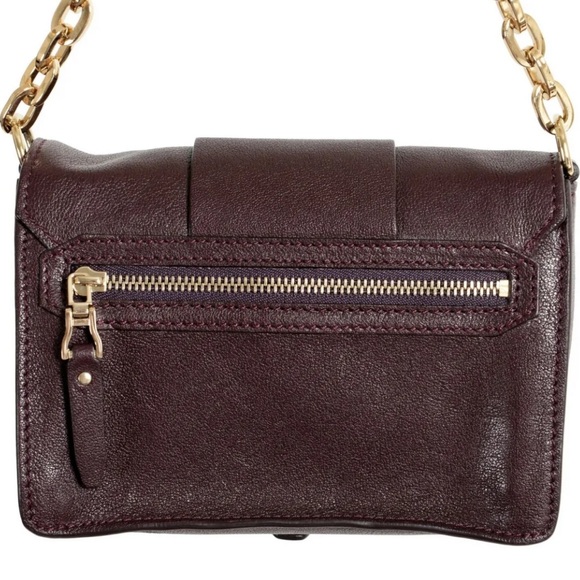 Versace Metallic Crossbody Inserts Leather Bag